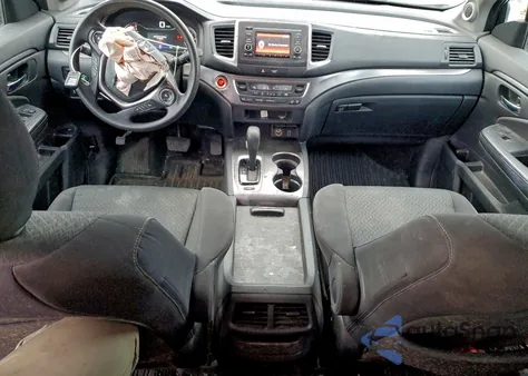 2019 Honda Ridgeline Sport z USA, uszkodzony, nr VIN 5FPYK3F17KB037654